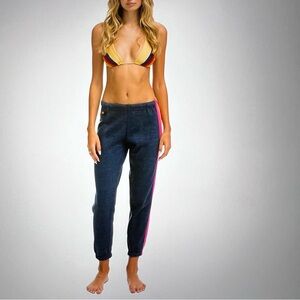 Aviator Nation 5 Stripe sweatpants Small - women’s